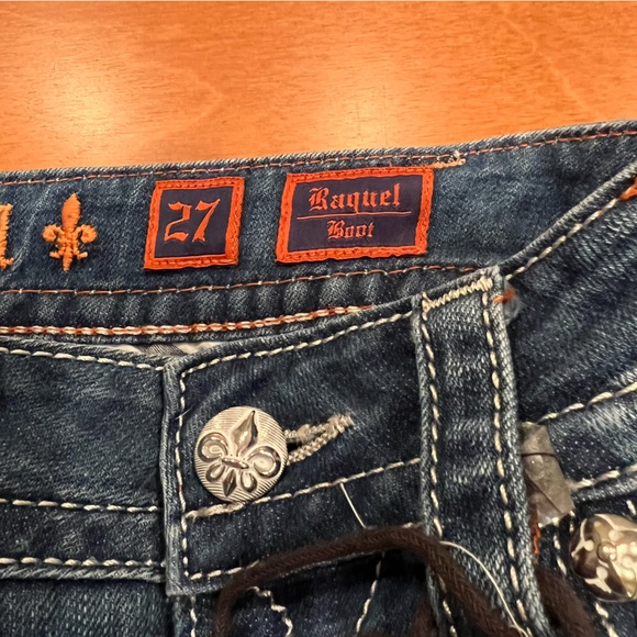 Vintage Rock Revival Raquel Boot Cut Jeans sz 27 - Picture 4 of 6